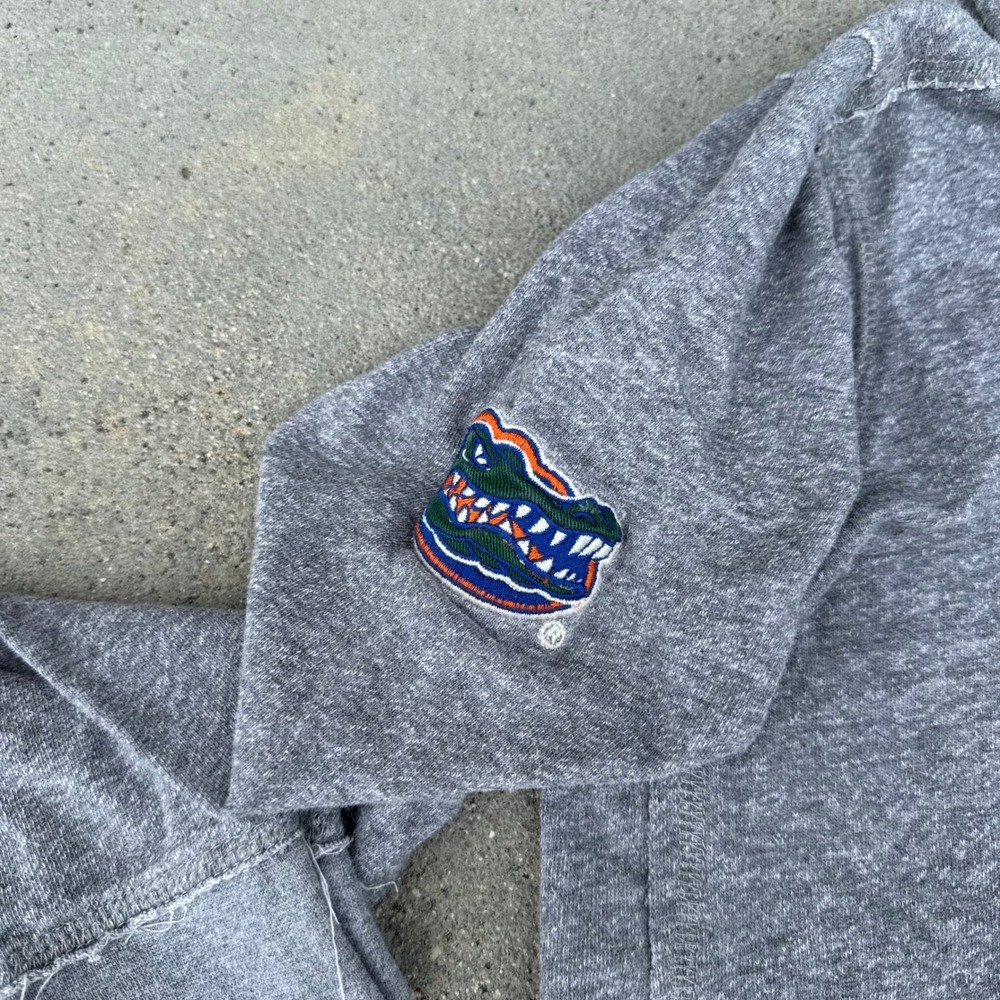 Florida Gators Colosseum Athletics Button Front Sweatshirt Gray Mens Small NCAA - Picture 5 of 7